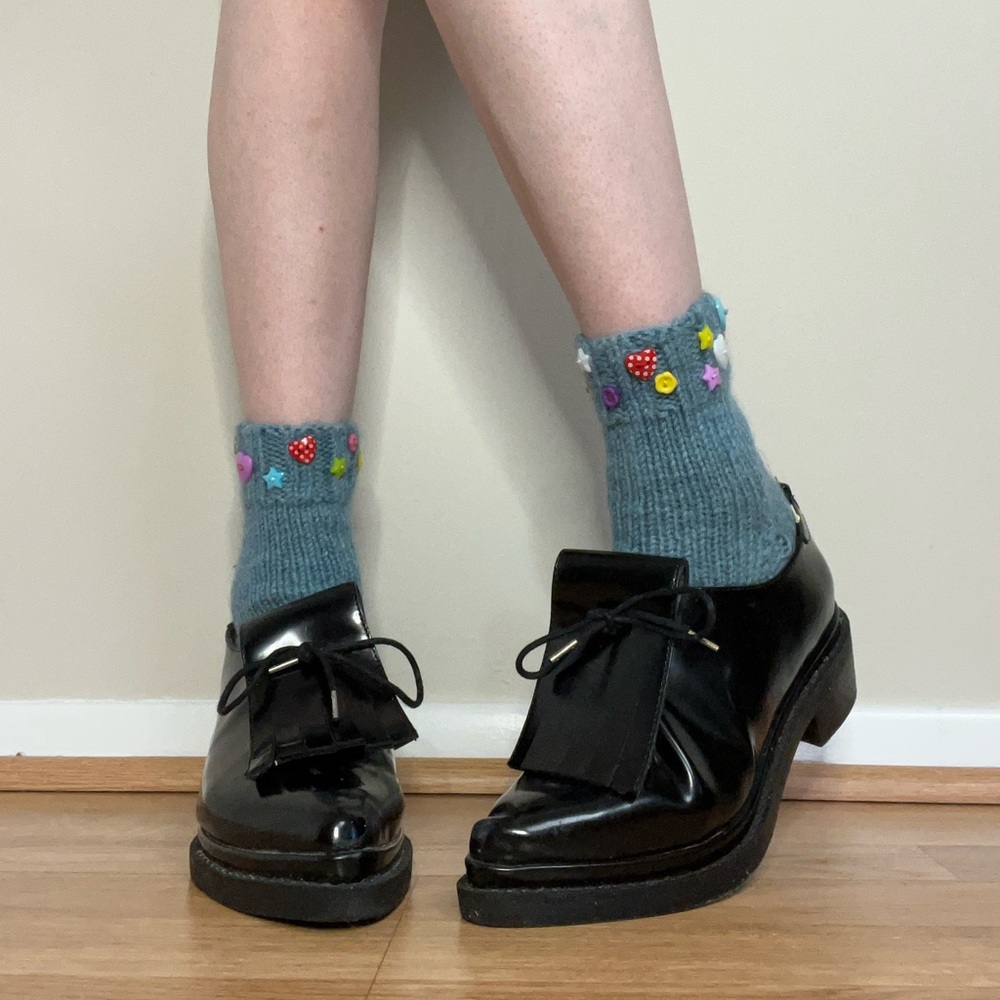 Zara Basic Collection Black Penny Loafer Heeled Shoes